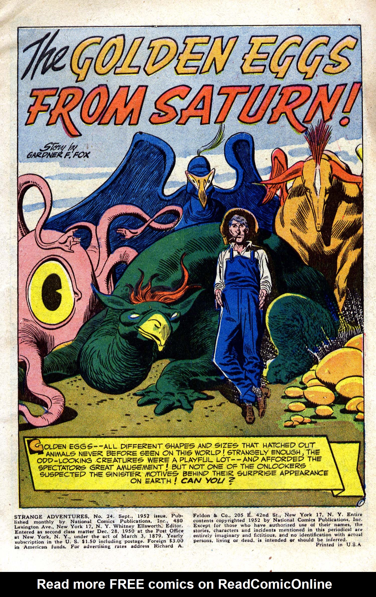 Read online Strange Adventures (1950) comic -  Issue #24 - 3