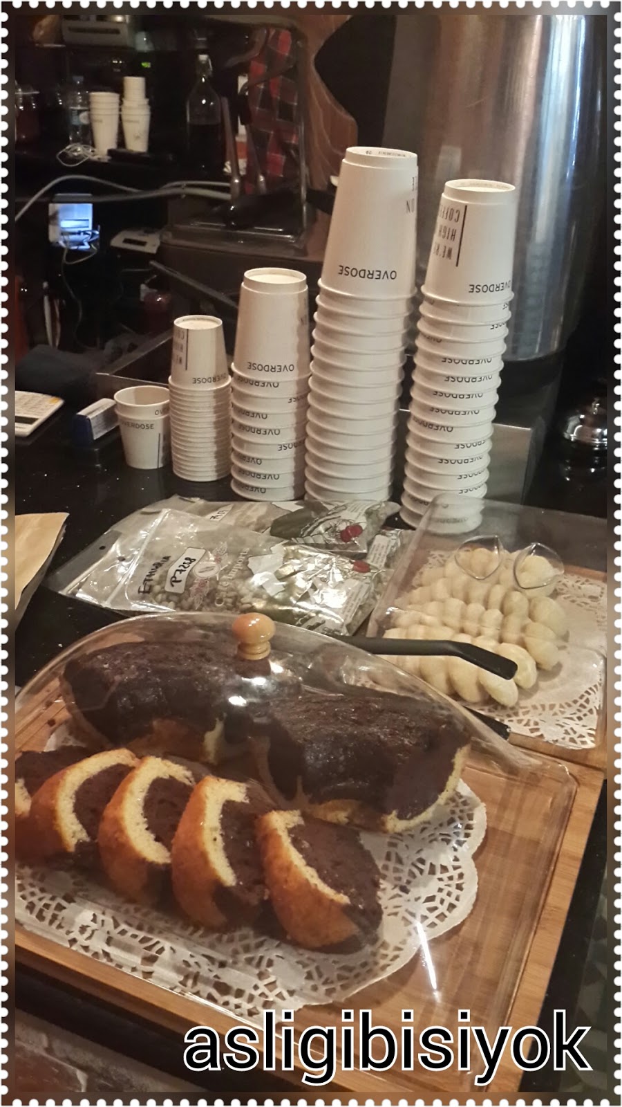 asligibisiyok OVERDOSE CAFE KAHVE KÜLTÜR/TANITIM ETKİNLİĞİ