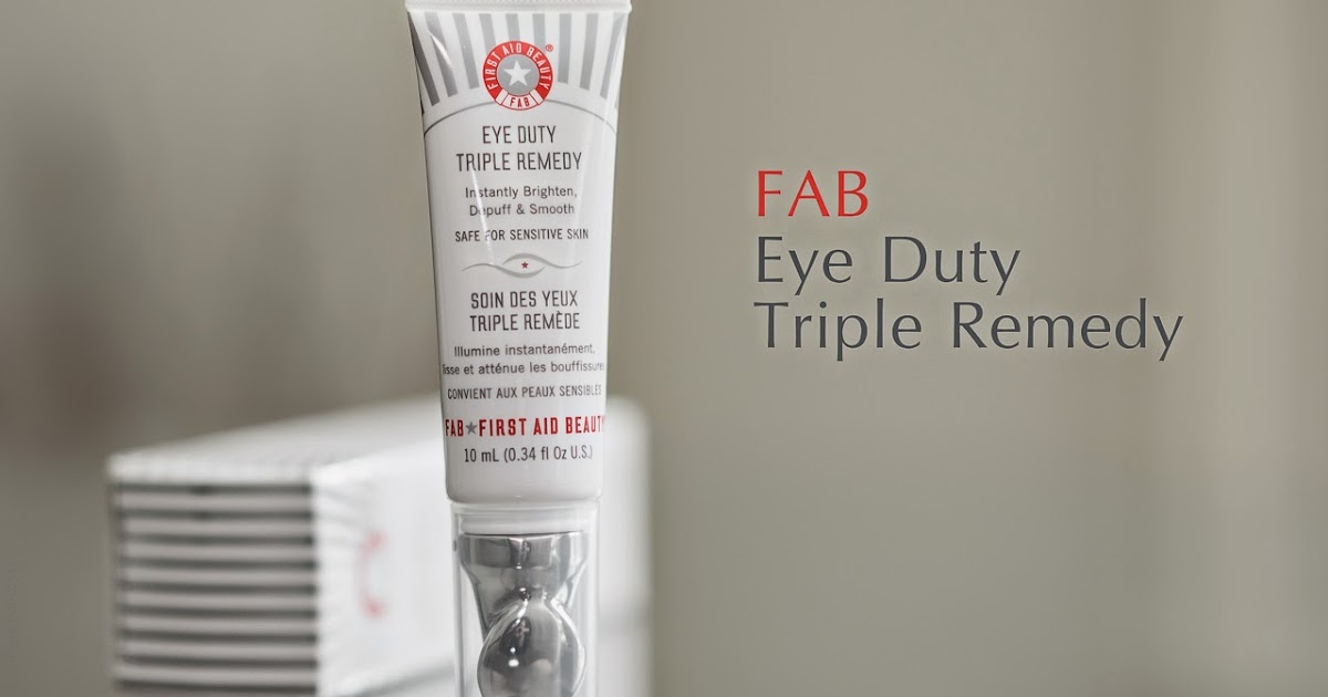 First Aid Beauty Eye Duty Triple Remedy Speaking Beauty UK