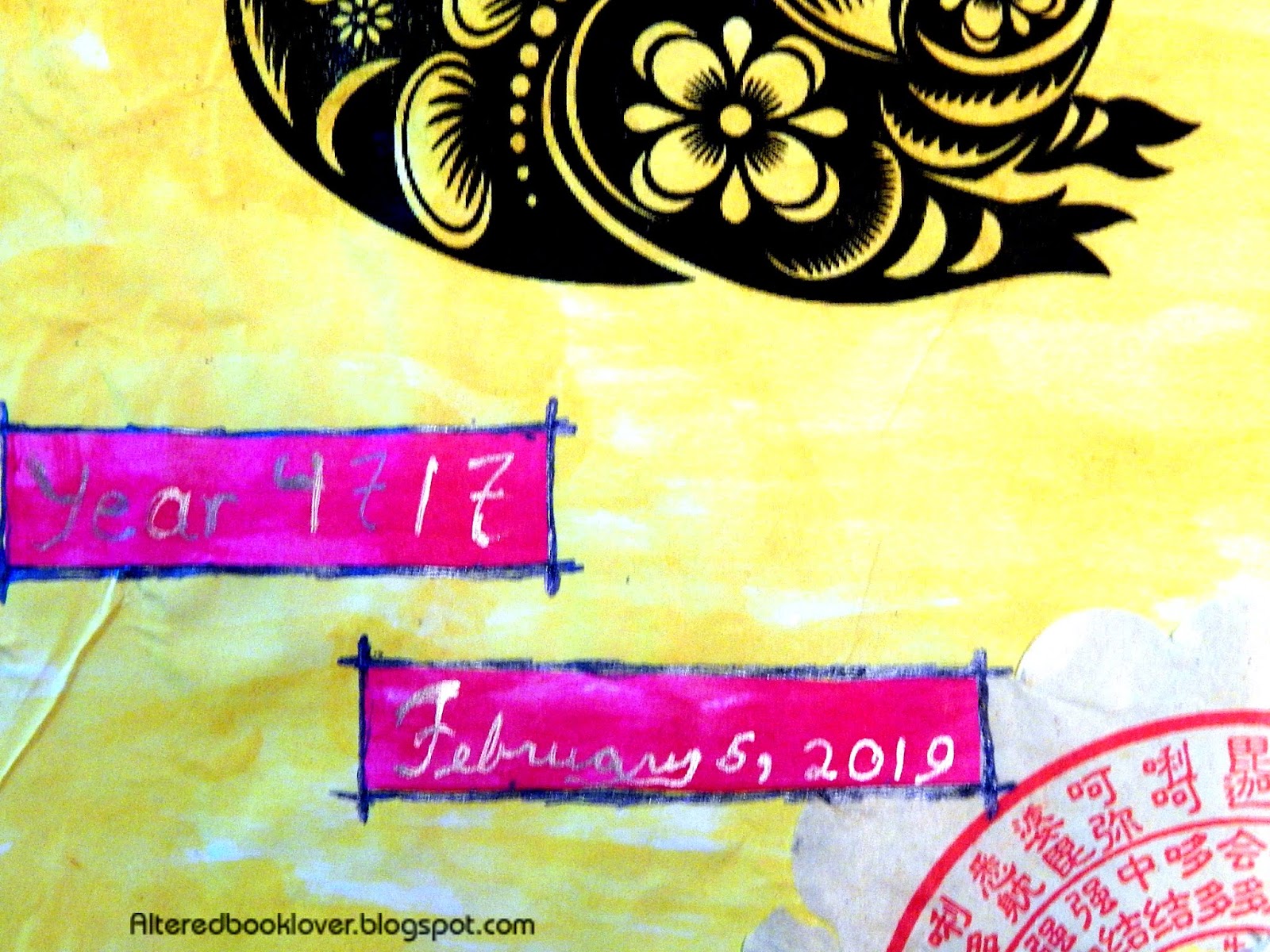 Chinese new year elements Altered Book Lover: Chinese New Year (a day late)