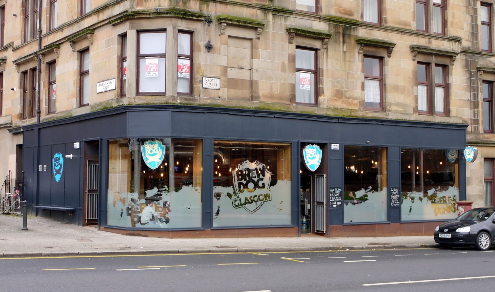 Walking and Crawling Looking for Craft Beer in Glasgow's West End 16th February 2013