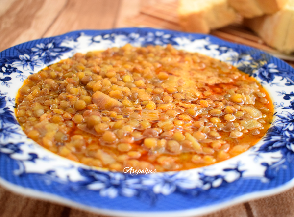 Lentejas a la Mallorquina Lentejas a la Mallorquina