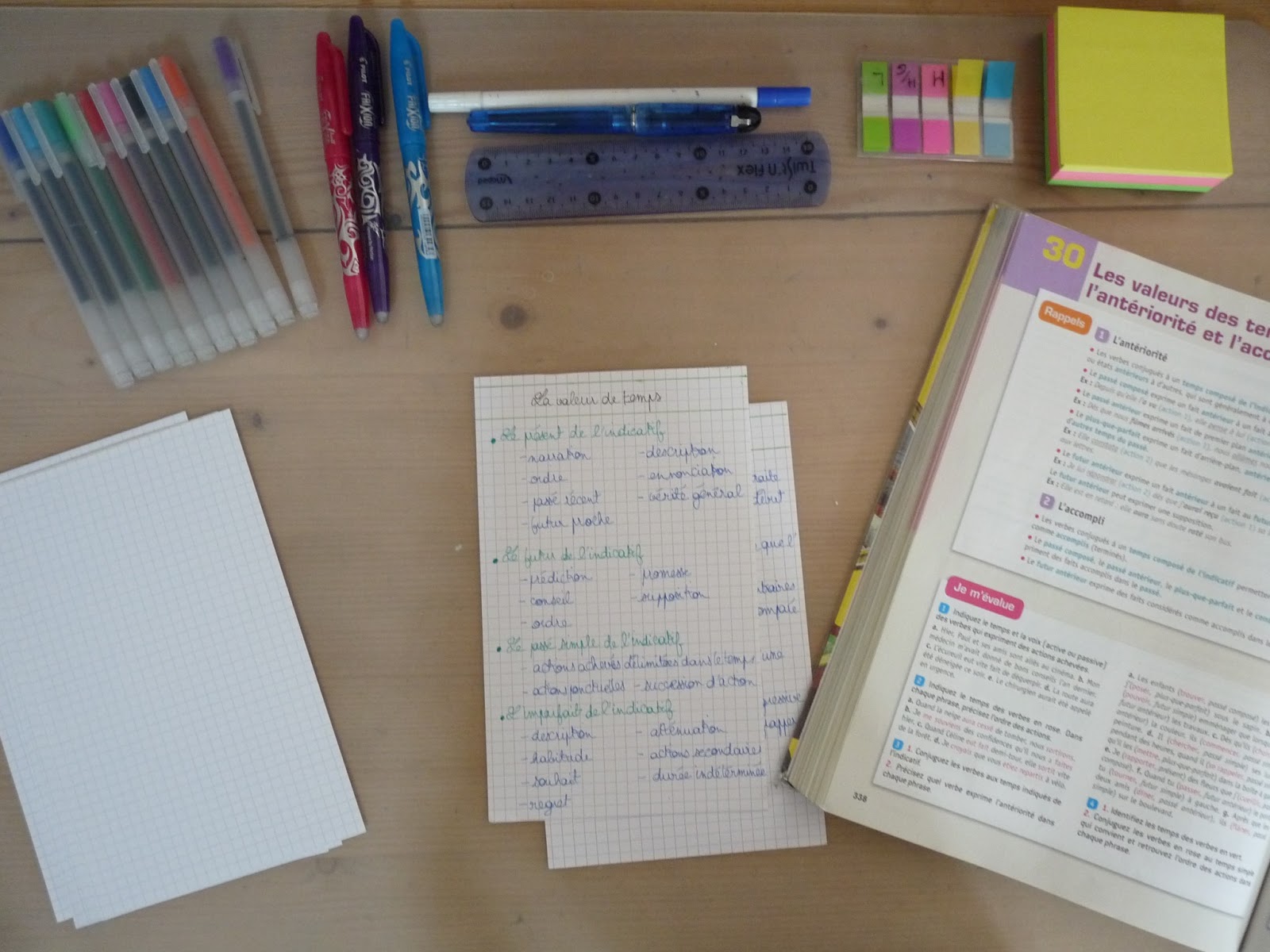 Le simple délire: Bien s'organiser pour réviser! { faire des fiches }