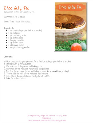 Shoo Fly Pie