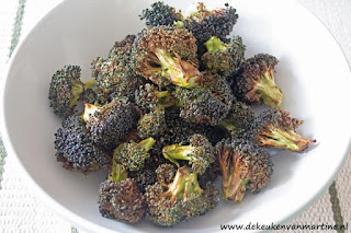 Geroosterde broccoli in de airfryer