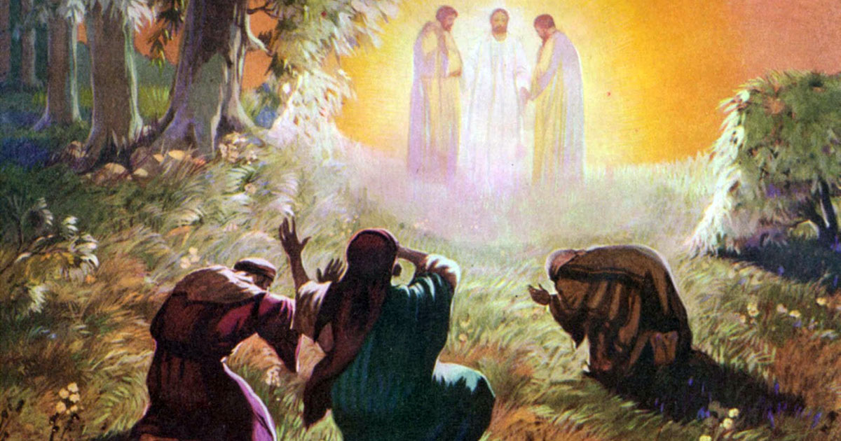 La transfiguración del Señor Jesús (Mateo 17:1-9) ~ Mundo Bíblico: El  Estudio de su Palabra