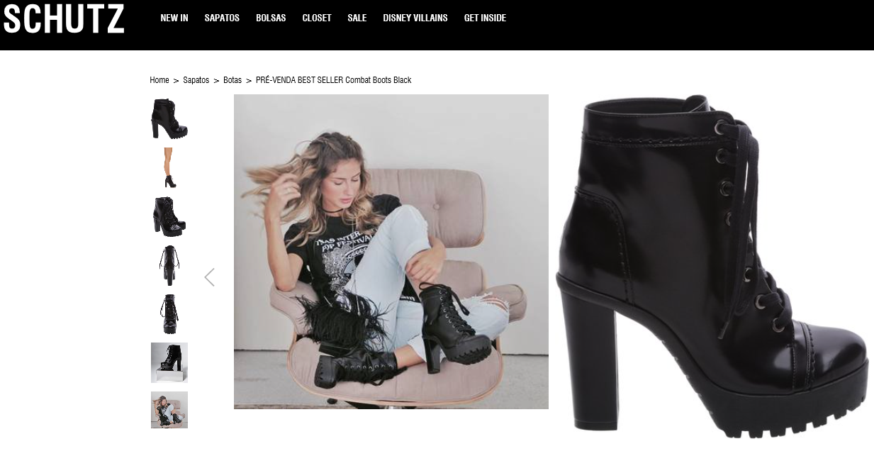 combat boots sola tratorada schutz