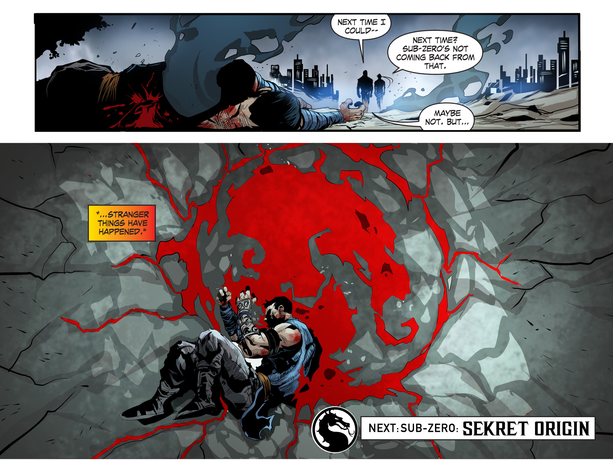 Read online Mortal Kombat X [I] comic -  Issue #15 - 23