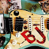 Billie Joe's Guitar Blue Stickers