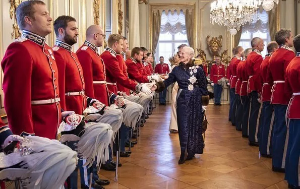 Crown Princess Mary had worn the dress on three other occasions before, including the New Year Diplomatic reception in 2016