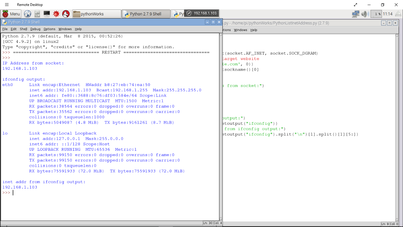 Python program to find IP Address - GeeksforGeeks