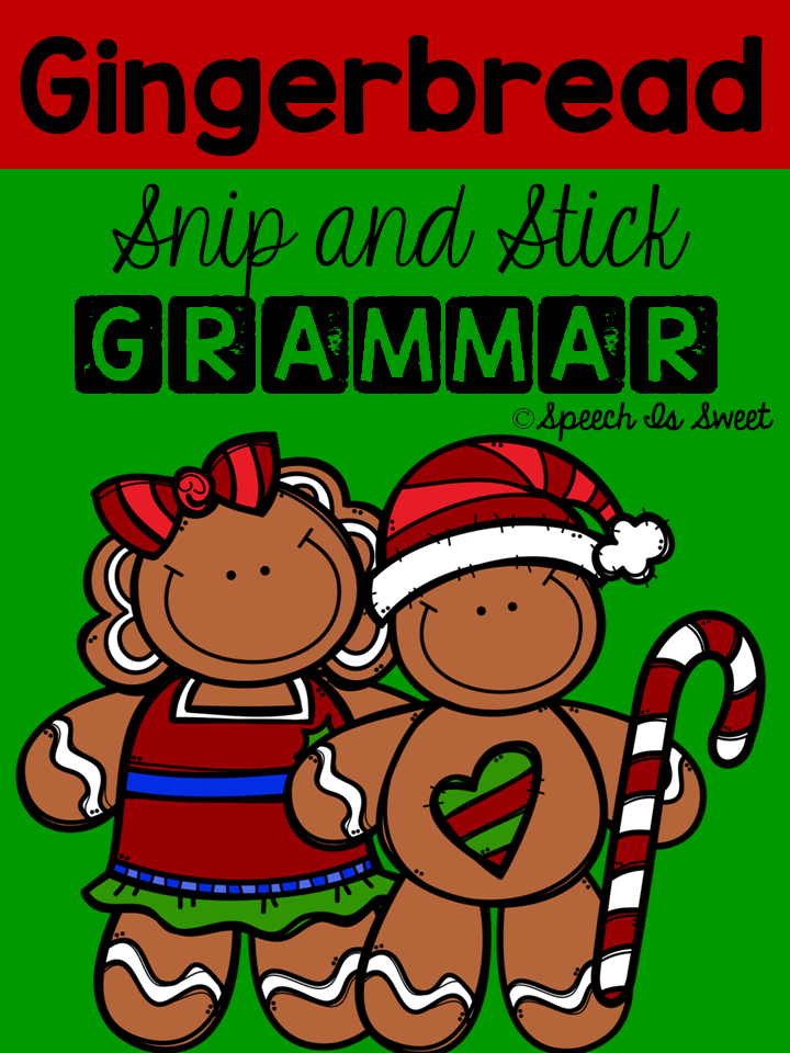 Gingerbread Grammar Freebie!