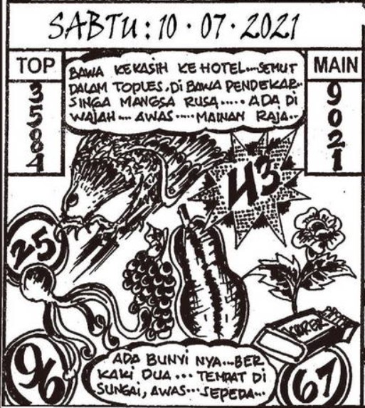 Syair Sgp Hari Ini Sabtu 10 Juli 2021 Opesia Official