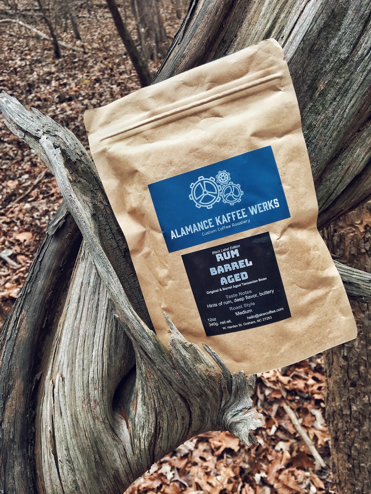 Alamance Kaffee Werks Black Label Edition Rum Barrel Aged