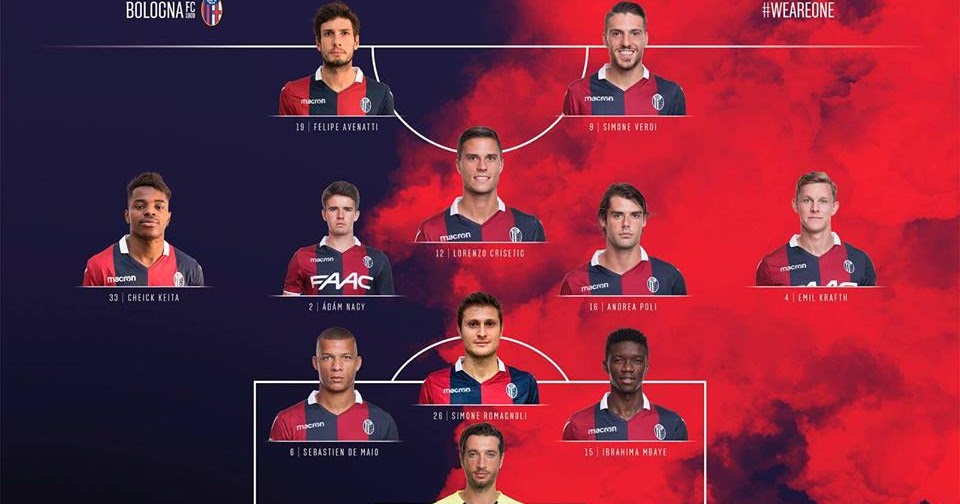 Bologna,che passione! JUVENTUSBOLOGNA LA FORMAZIONE UFFICIALE.