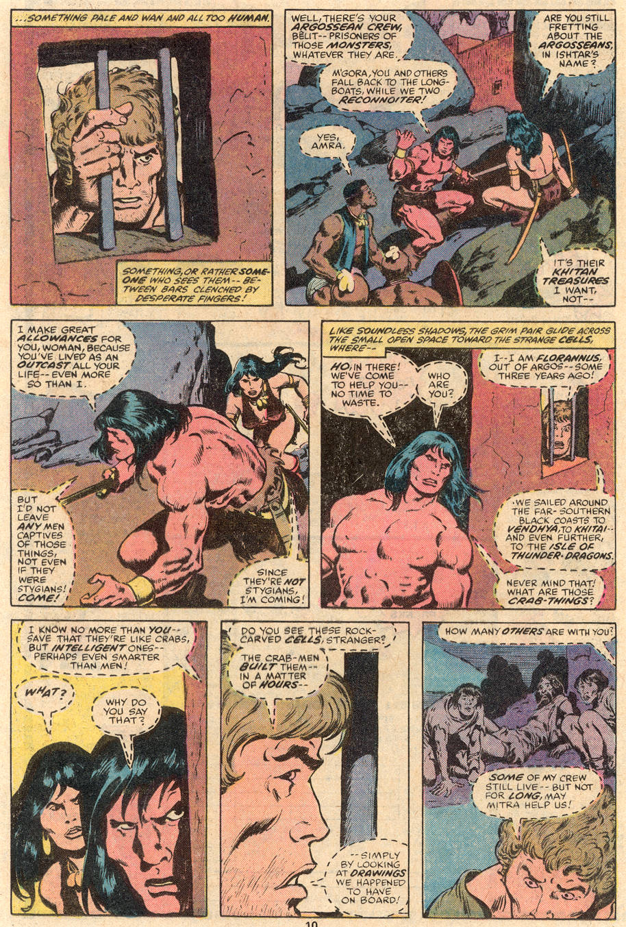 Read online Conan the Barbarian (1970) comic -  Issue #99 - 8