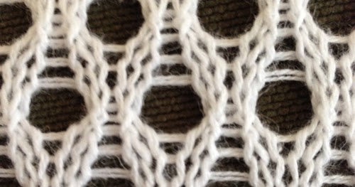 Broomstick Lace in the Thick and Thin of It - Yarn Substitution