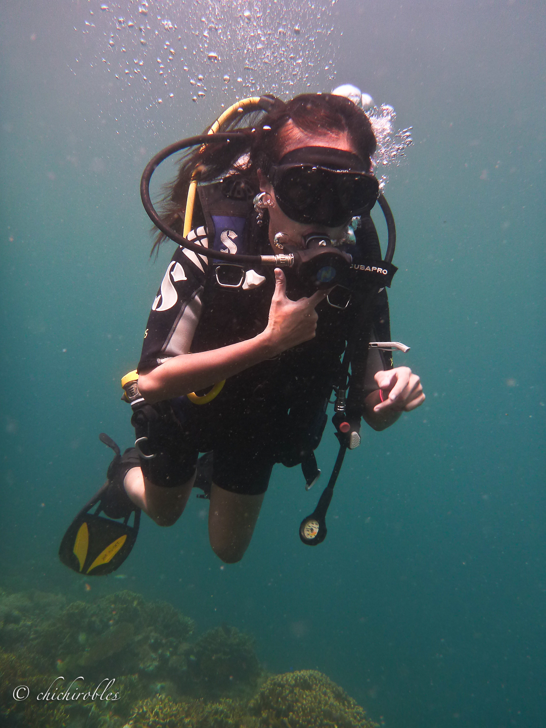 SCUBA Diving in Coron, Palawan Travel with Chichi