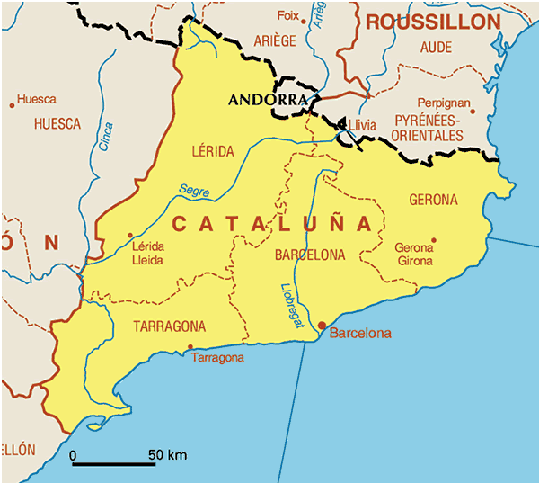 Map of Spain Pictures and Information