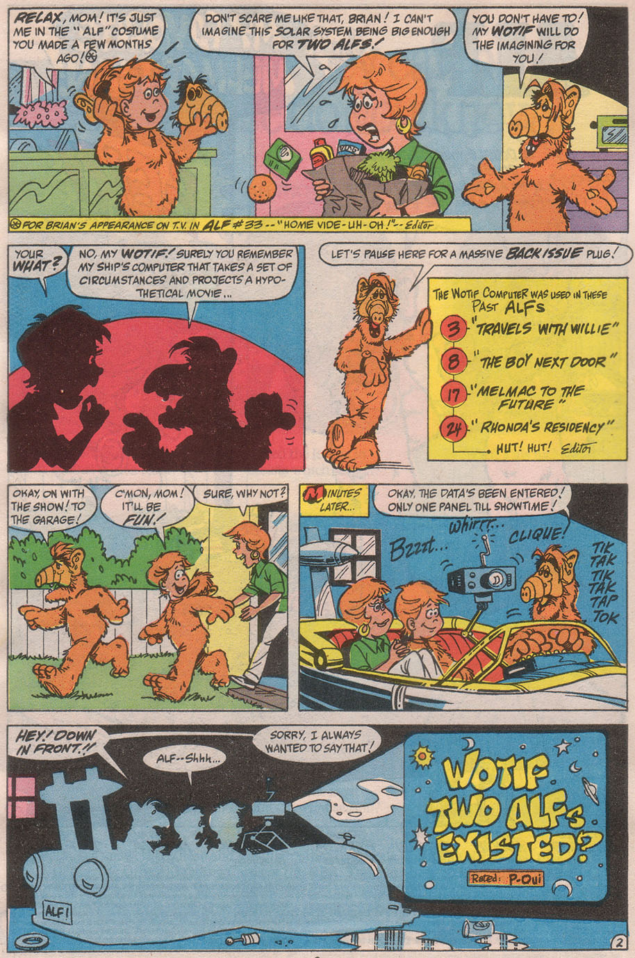 Read online ALF comic -  Issue #36 - 4