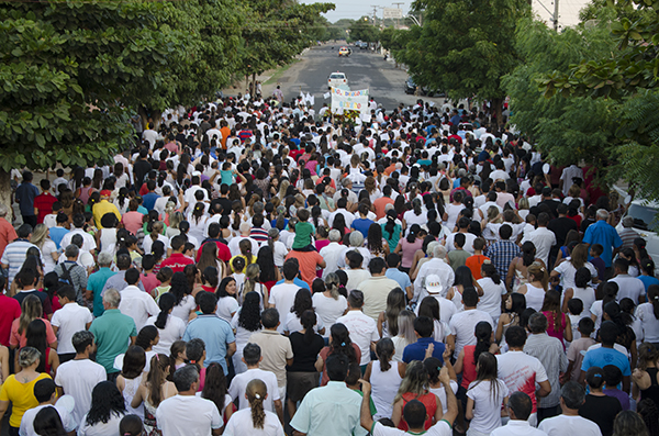 Procissão reúne milhares de fiéis no fim do Festejo da padroeira de Cocal - Imagem 13