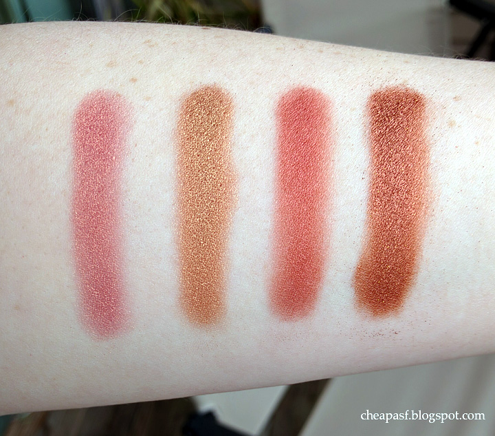 Review and swatches of Juvia's Place Nubian Palette