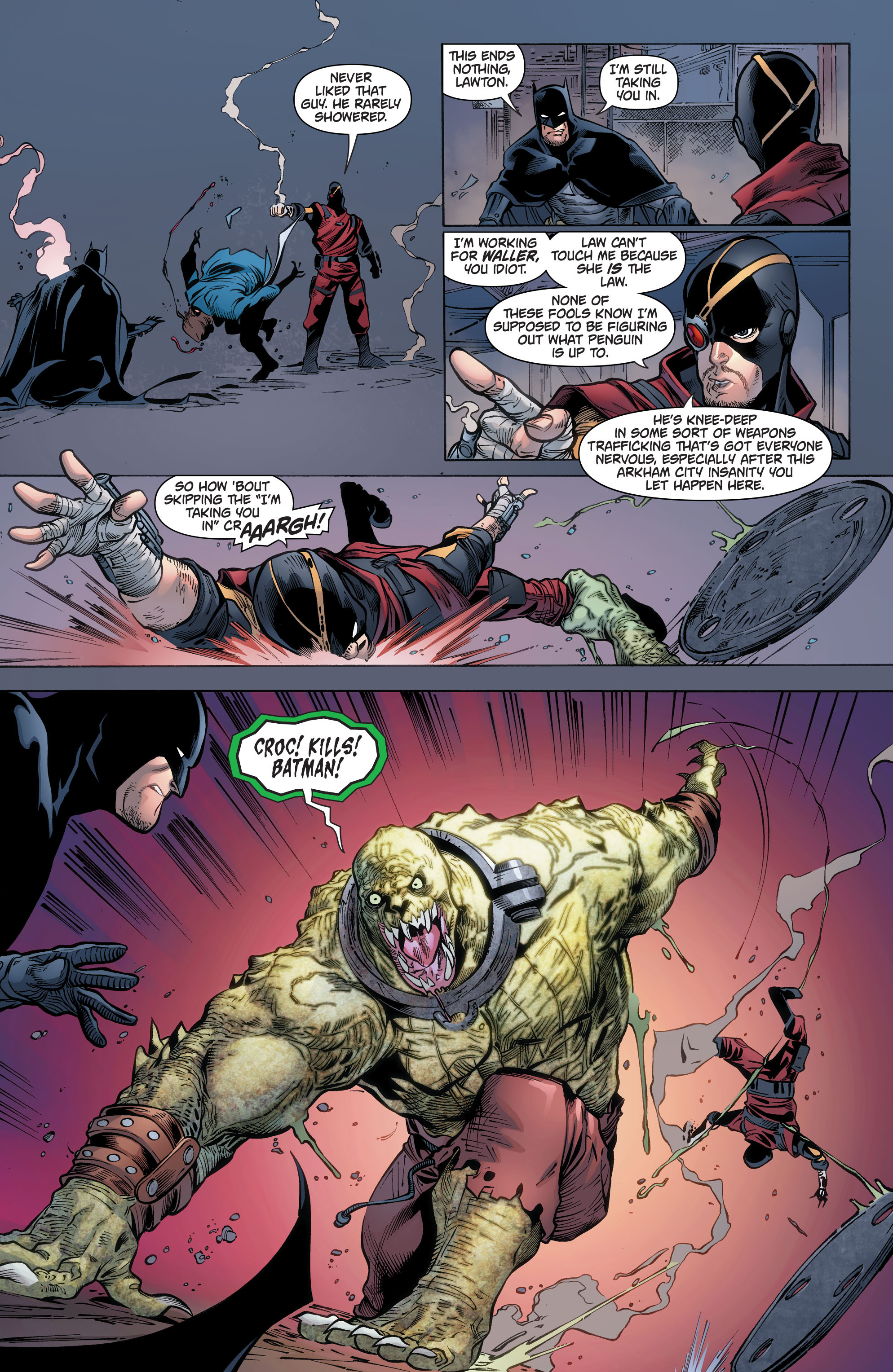 Read online Batman: Arkham Knight [II] comic -  Issue #8 - 12