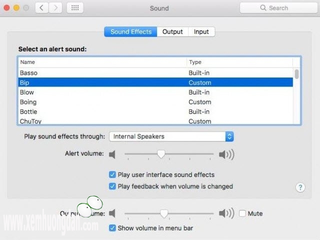 Hướng dẫn tùy chỉnh hiệu ứng âm thanh trên macbook os Hướng dẫn tùy chỉnh hiệu ứng âm thanh trên macbook os