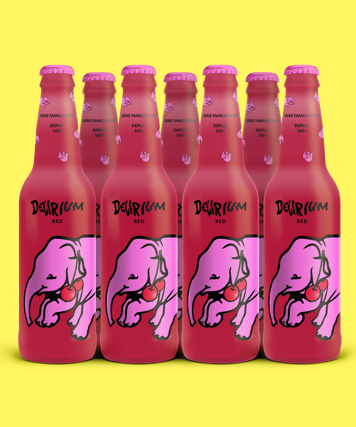 Belgian Beers Labels Redesign (Concept) on Packaging of the World