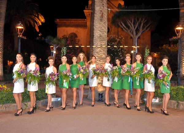 Montaña Kilauea derrota Observar Isla de Tenerife Vívela: Candidatas a Reina de las Fiestas de julio 2014 de  Puerto de la Cruz.