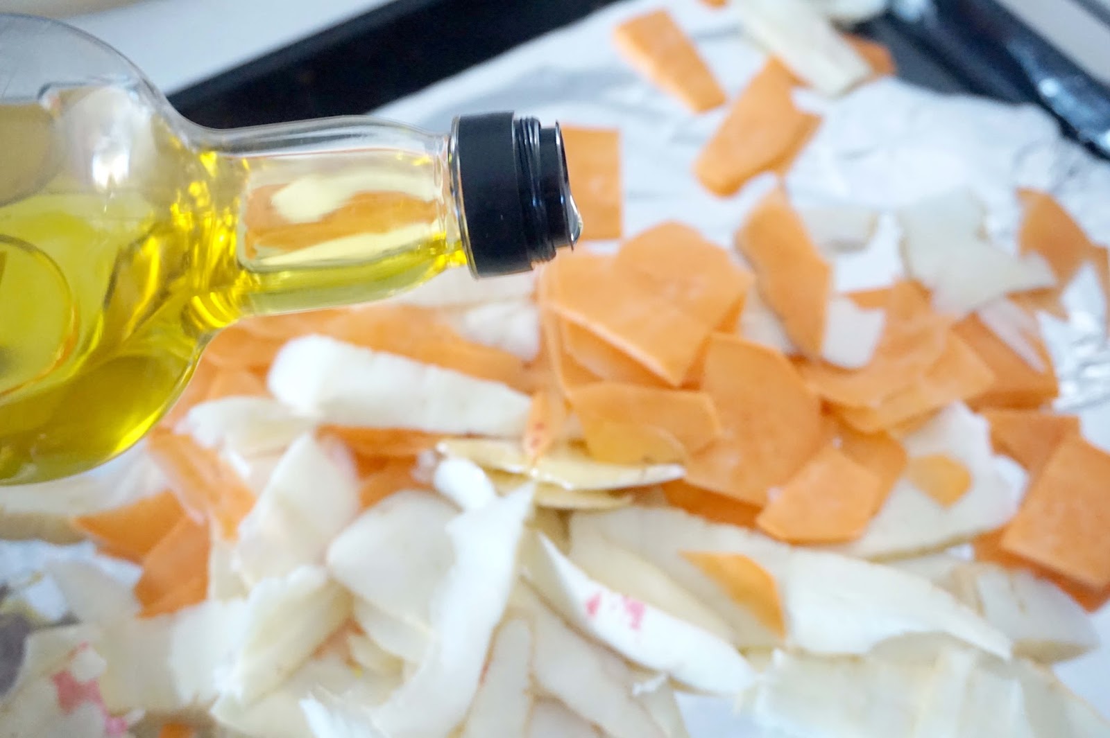 Healthy Oven Roasted Root Vegetable Crisps Recipe Slurp Social