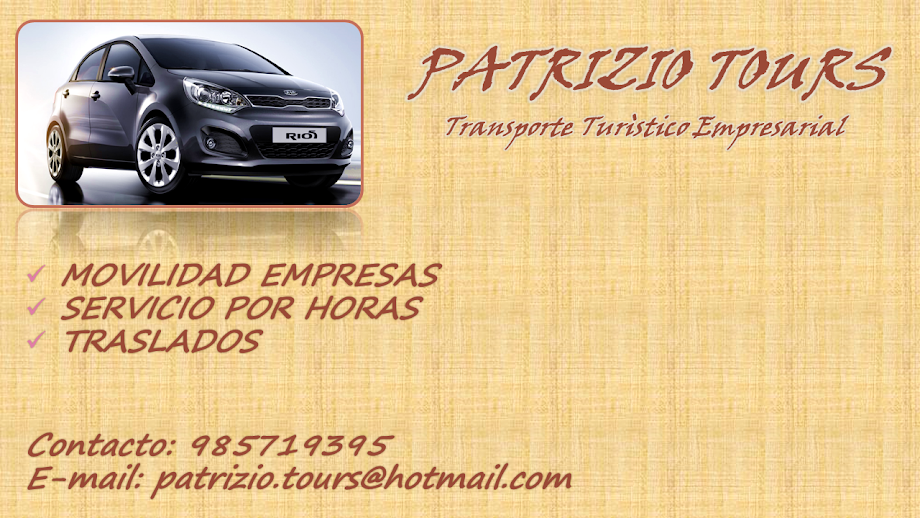 Patrizio Tours (TRANSPORTE TURISTICO)