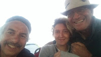Fred with avi & his daughter selfie