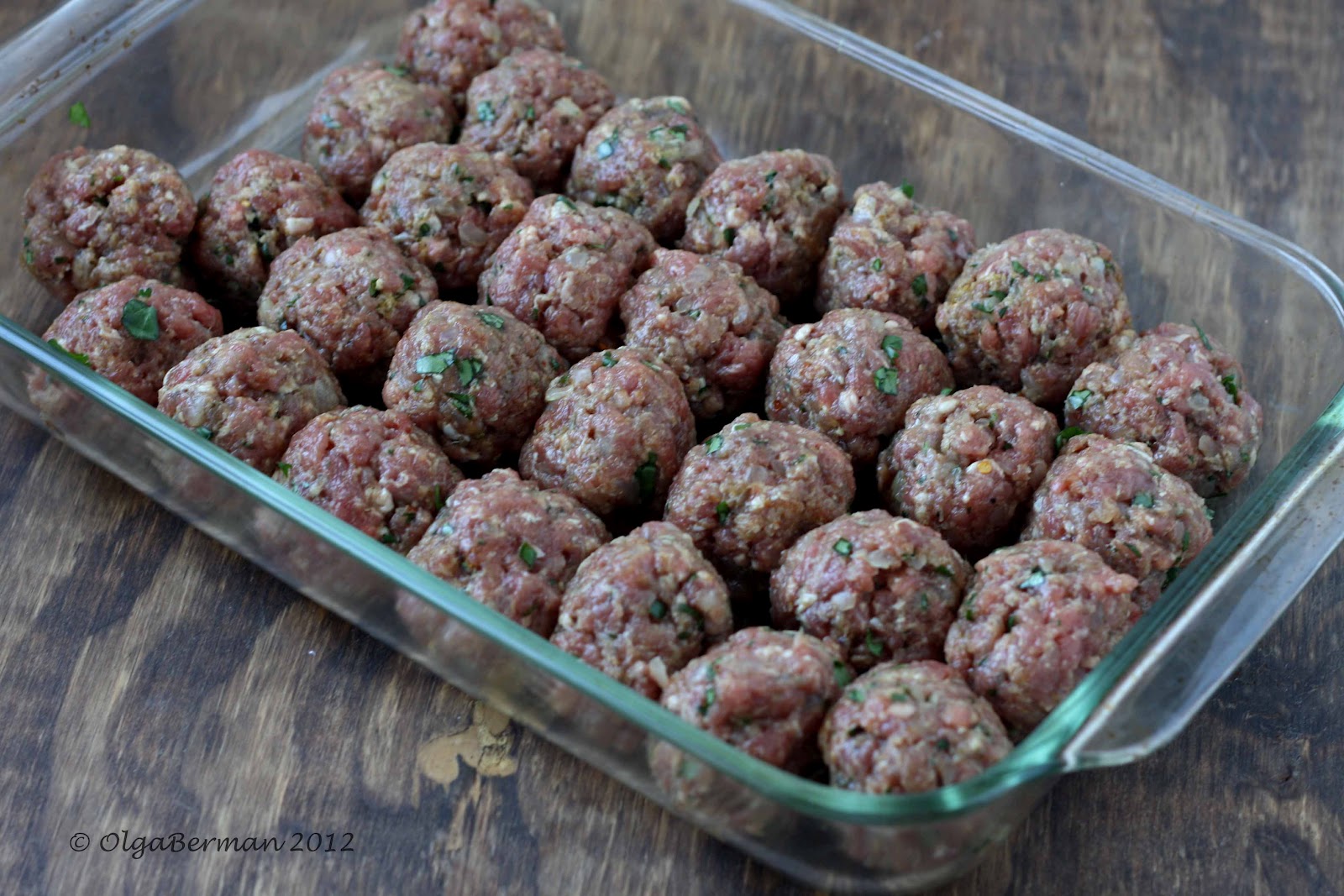 Mango & Tomato Indian Lamb Balls in Tomato Sauce