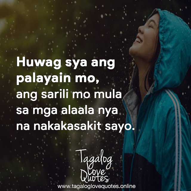 Huwag sya ang palayain mo