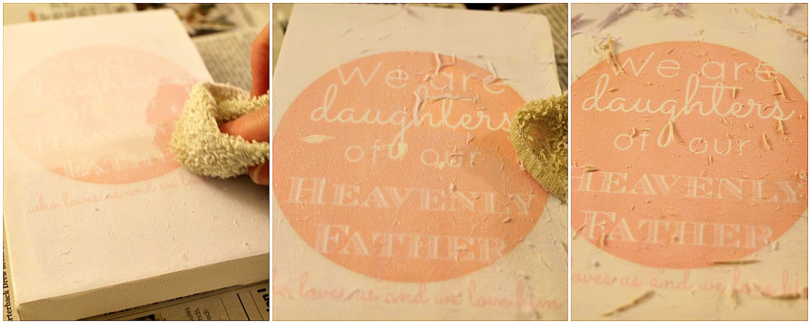 Mod Podge Photo Transfer Canvas + free printable