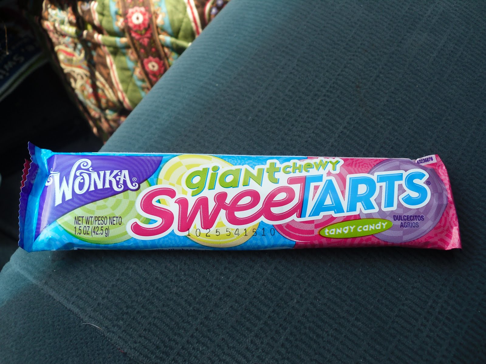 Meri Memories Day 92 Giant Sweet Tarts