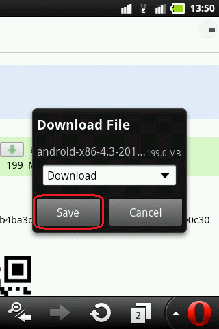 Opera Mini Big File Download - Save