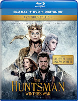 The Huntsman Winter's War Blu-ray Cover