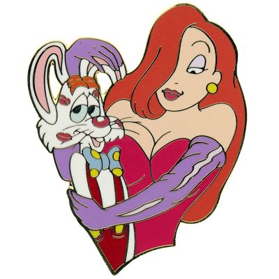 Jessica Rabbit Pin Of The Day #42 - Roger And Jessica Rabbit Valentine&apos...