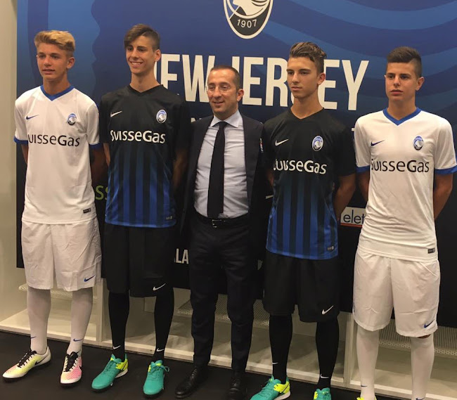 Atalanta 16-17 Home and Away Kits
