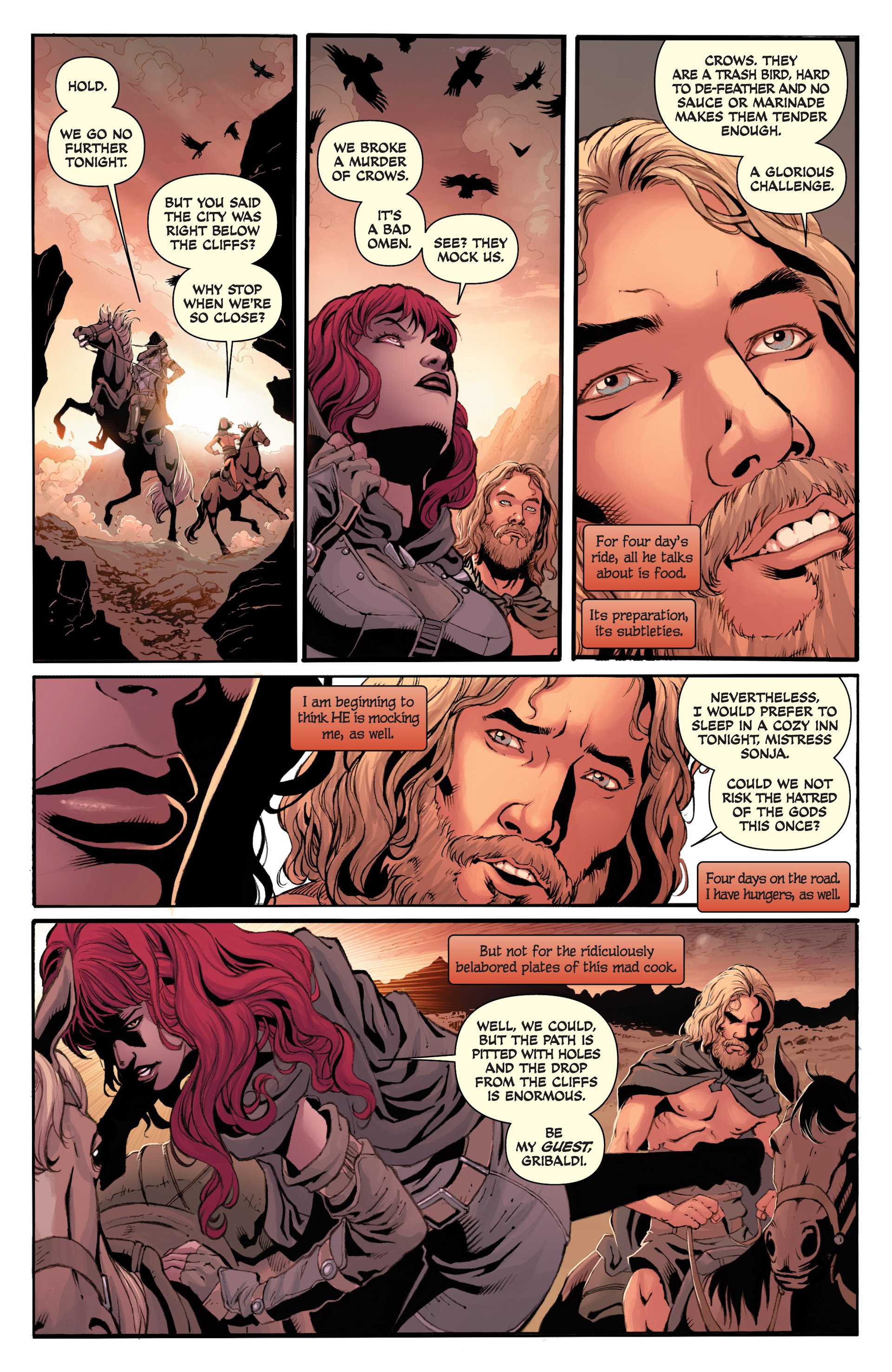 Read online Red Sonja (2013) comic -  Issue #8 - 4