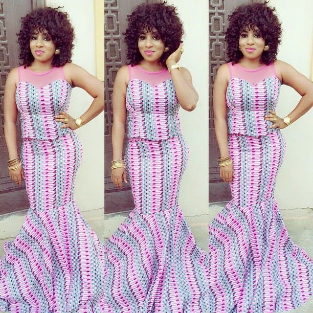 african skirt and blouse styles