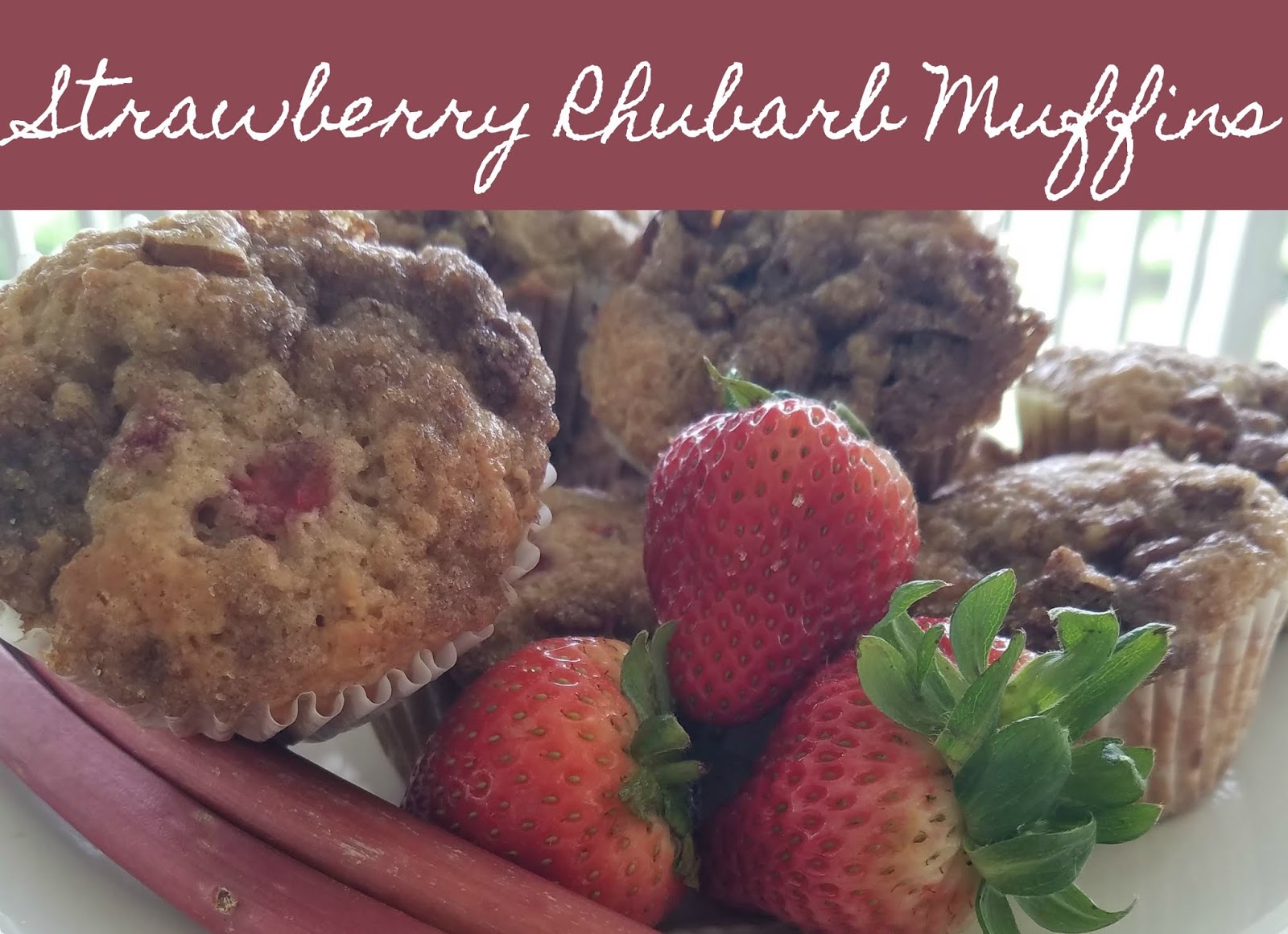 The English Garden Danville Pa Strawberry Rhubarb Muffins