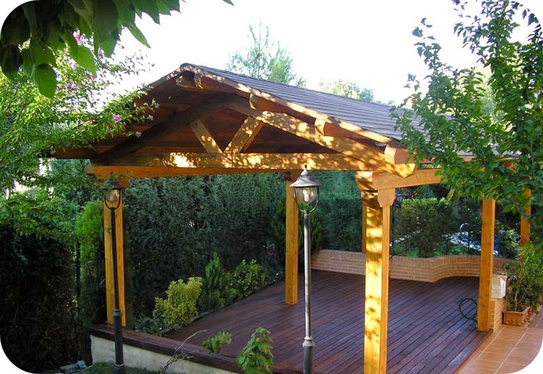 Cenador para terraza