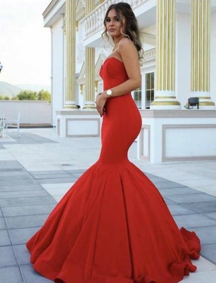 Rotes Kleid