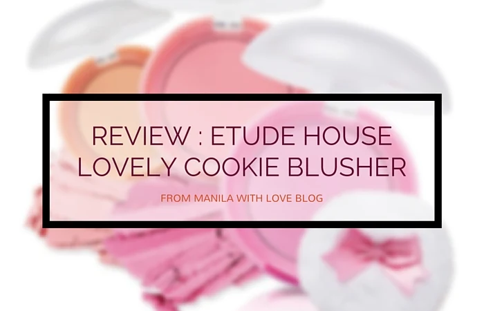 etude house lovely cookie blusher review swatch