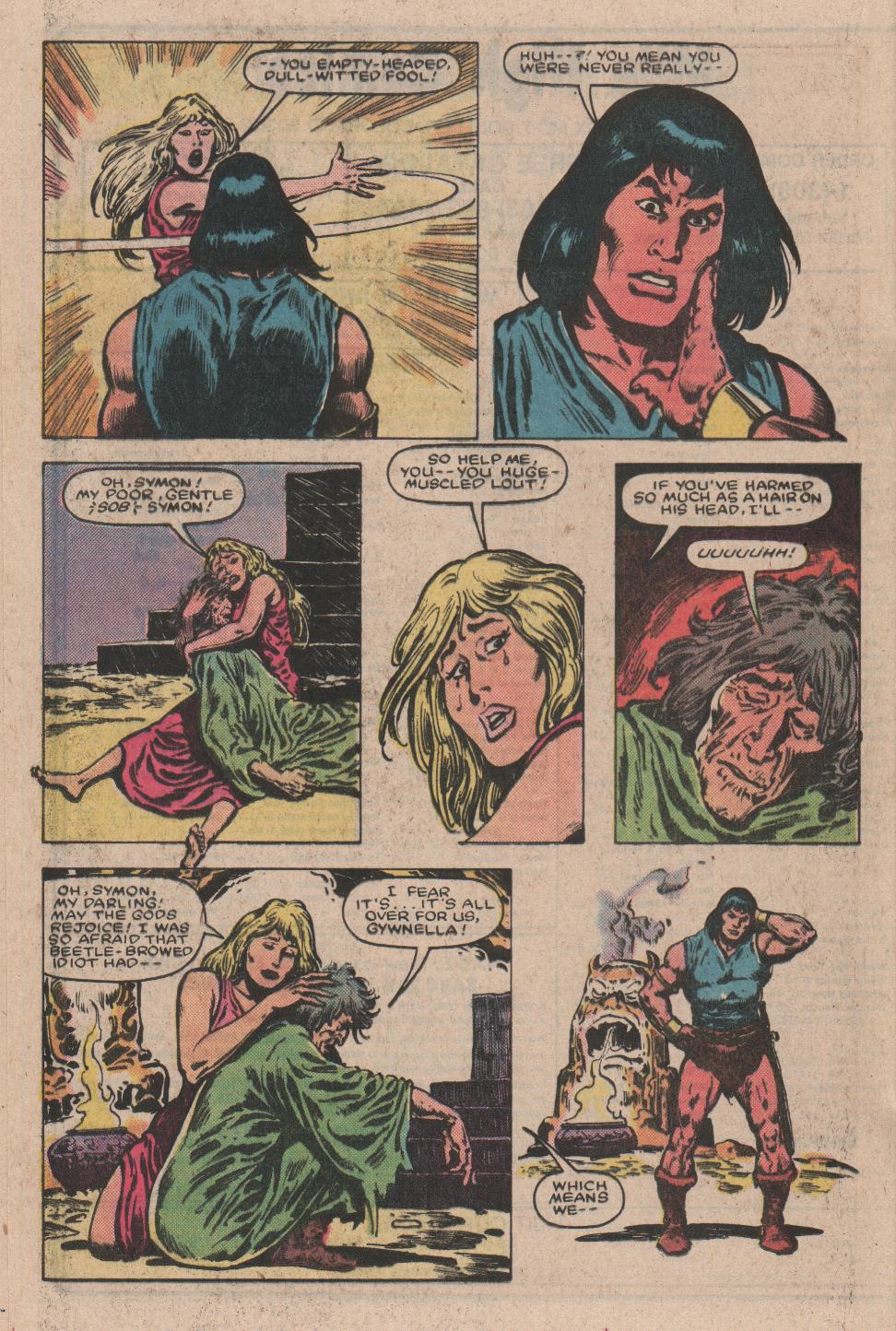 Read online Conan the Barbarian (1970) comic -  Issue #157 - 15