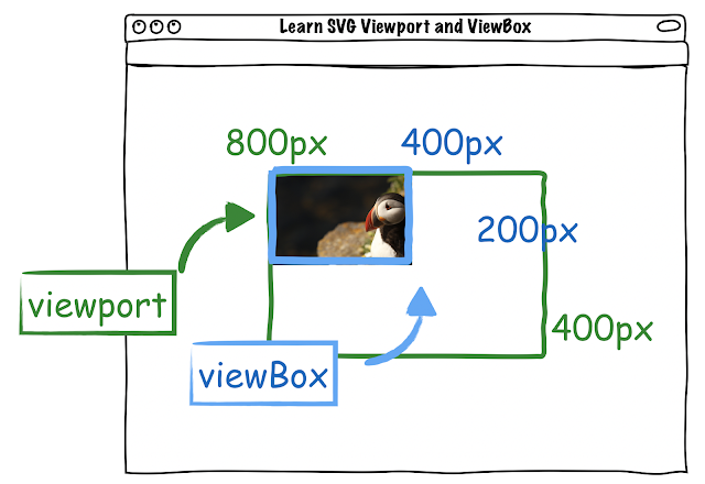 SVG viewport and viewBox