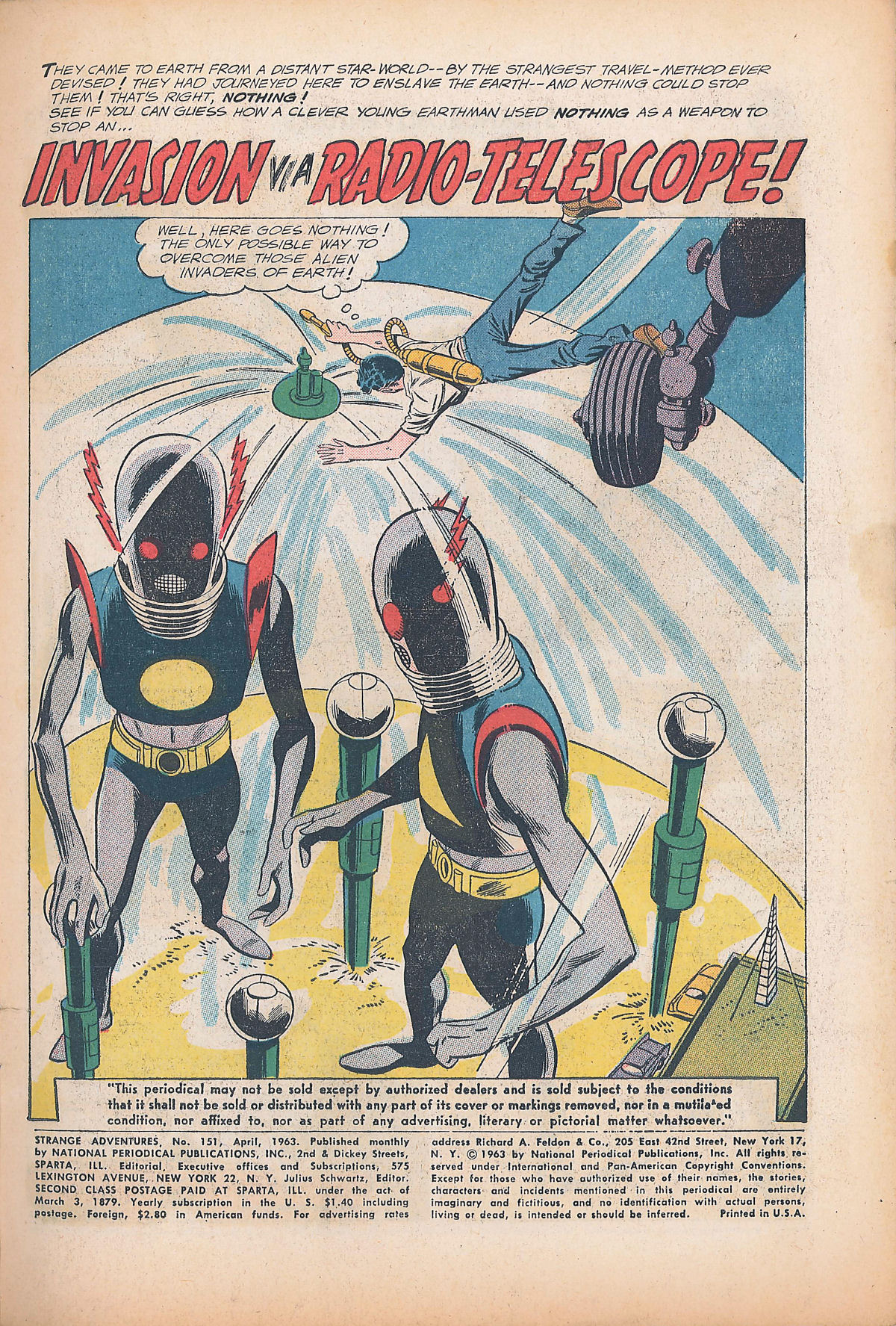 Read online Strange Adventures (1950) comic -  Issue #151 - 3
